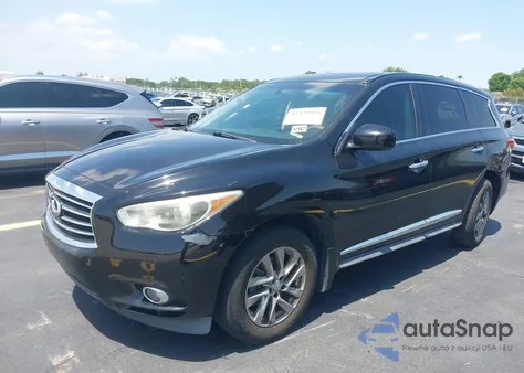 2013 Infiniti Jx35 из США, поврежденный, VIN 5N1AL0MN7DC326203